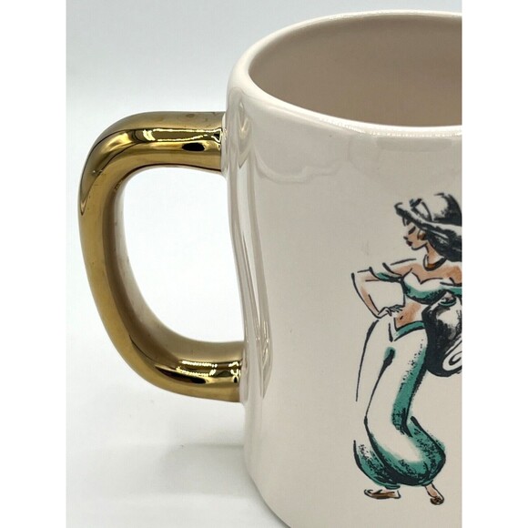 Rae Dunn Starry Night Jasmine Double Sided Mug Disney's Aladdin Princess Collect - Picture 15 of 16